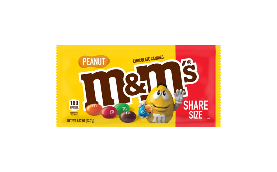 M&M Peanut Share Size