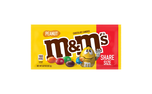 M&M Peanut Share Size