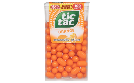 Tic Tac Orange