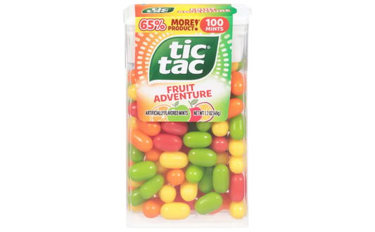 Tic Tac Fruit Adventure